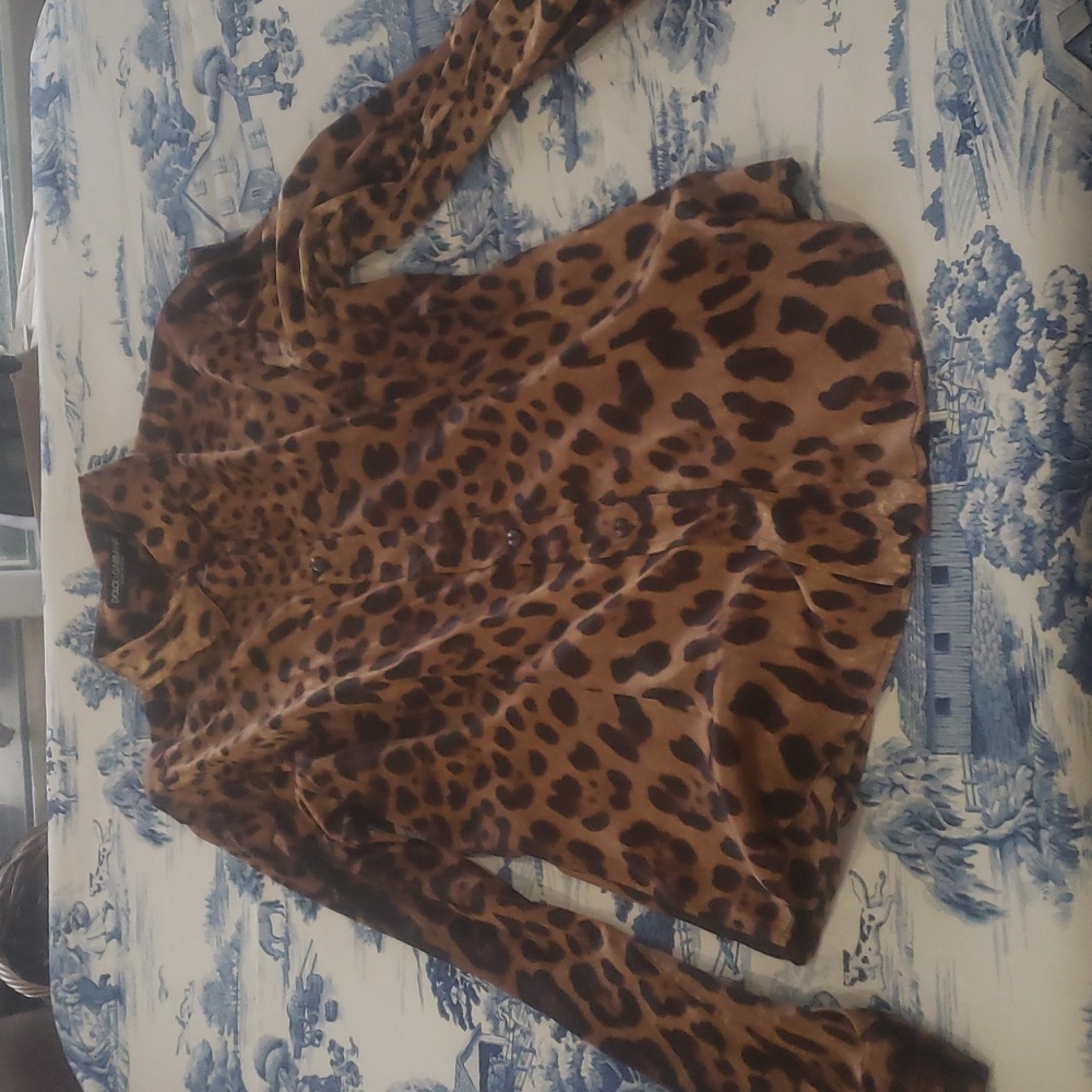 Dolce & Gabbana cheetah top